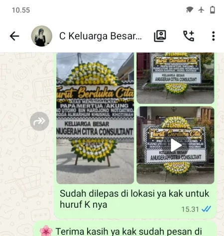 Pengiriman Papan Bunga Duka Bekasi Barat