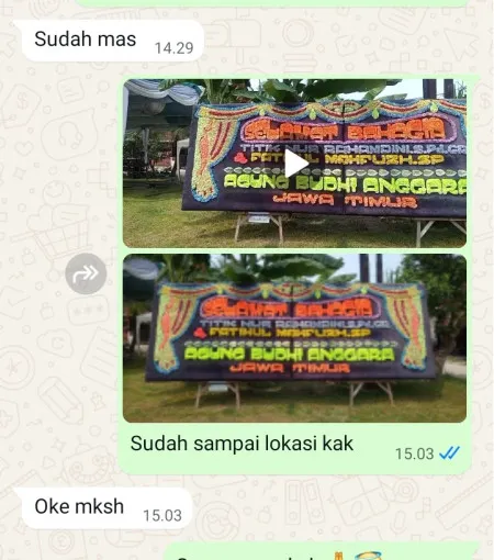 Pengiriman Papan Bunga Bekasi Barat