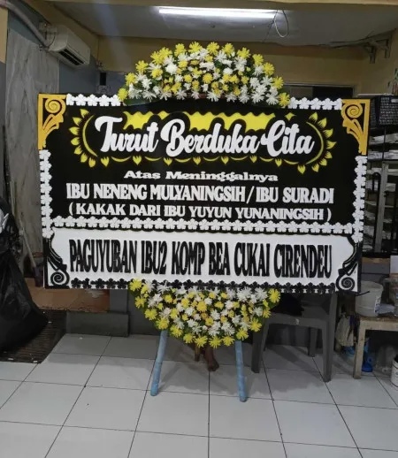 Papan Bunga Duka Bekasi Barat